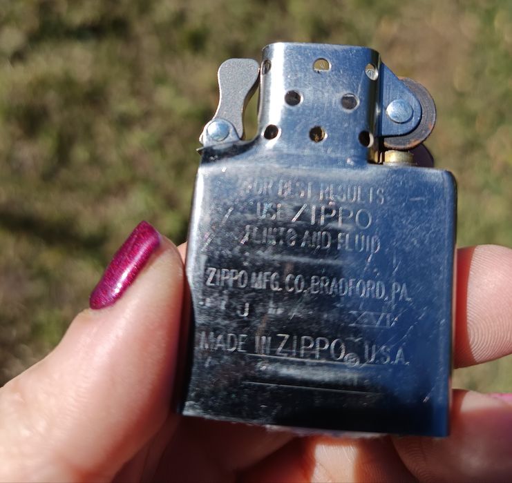 Zippo Lighter, Ship and Lighthouse, Few Signs of Use,64174062460803124