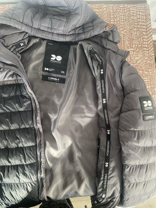 Оригинальная.Мужская стеганая куртка Crosshatch