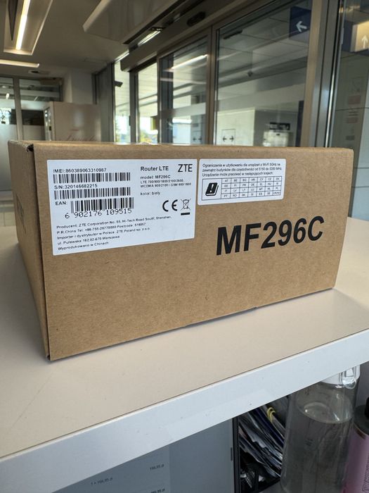 Router zte na sim 4g Lte