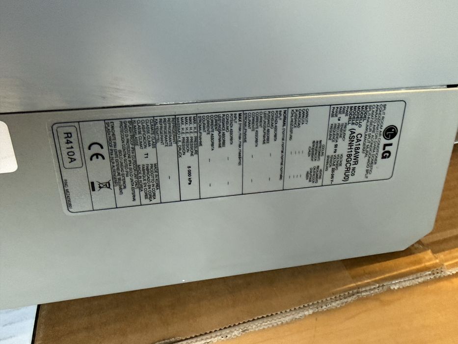 LG Artcool CA18AWR Mirror - Unidade Interior 18000btu R410