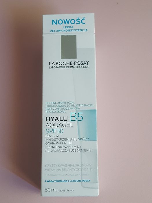 La roche żel do twarzy z spf 30