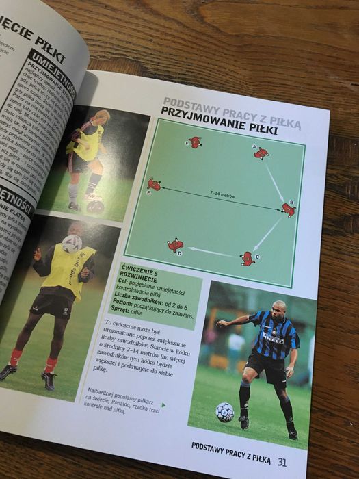 Książka "Piłka nożna dla młodych zawodników" Ted Buxton