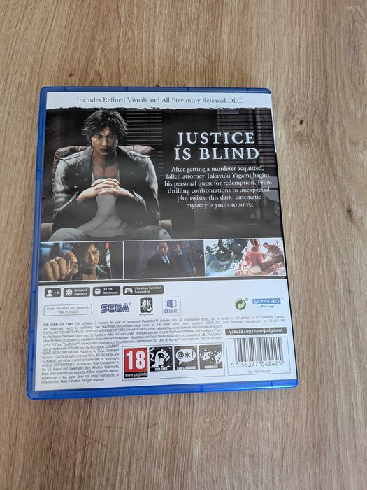 Jogo Judgment - PS5