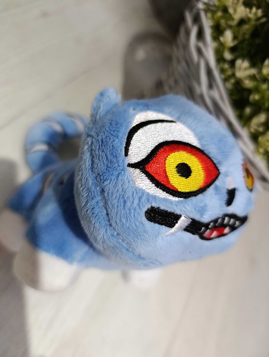 Derpy niebieski kot kotek tygrys maskotka Demon Hunters Saja Boys blue