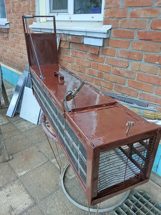 Живоловка для малих та великих хижаків на приманку