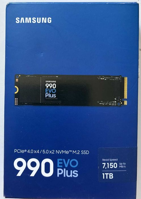 Dysk Samsung SSD 990 EVO plus NVMe 1TB Nowy PS5
