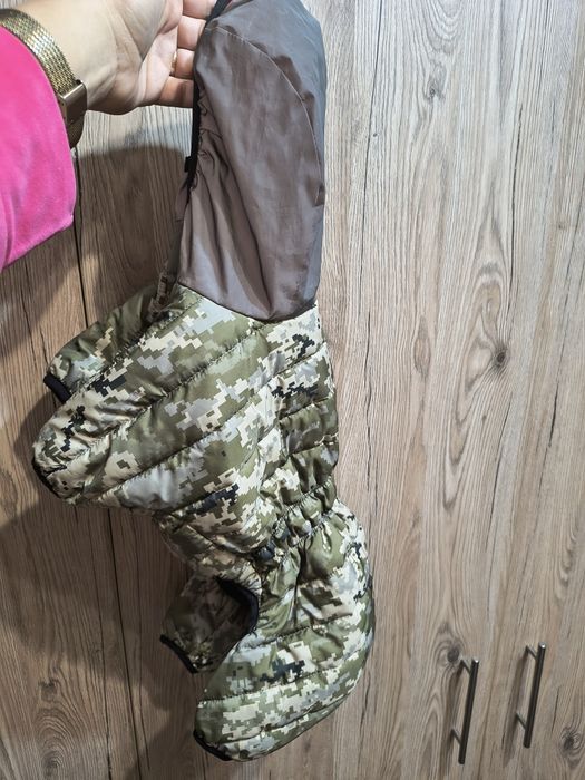 Комбінезон для собак WAUDOG Clothes,Мілітарі S35,В 52-55см, С 31-36 см