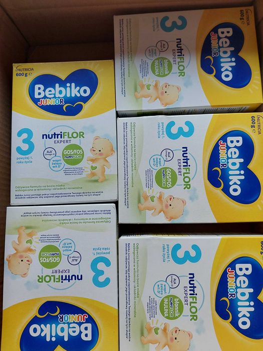 9 x 600 g Bebiko NutriFLOR Expert 3 mleko modyfikowane