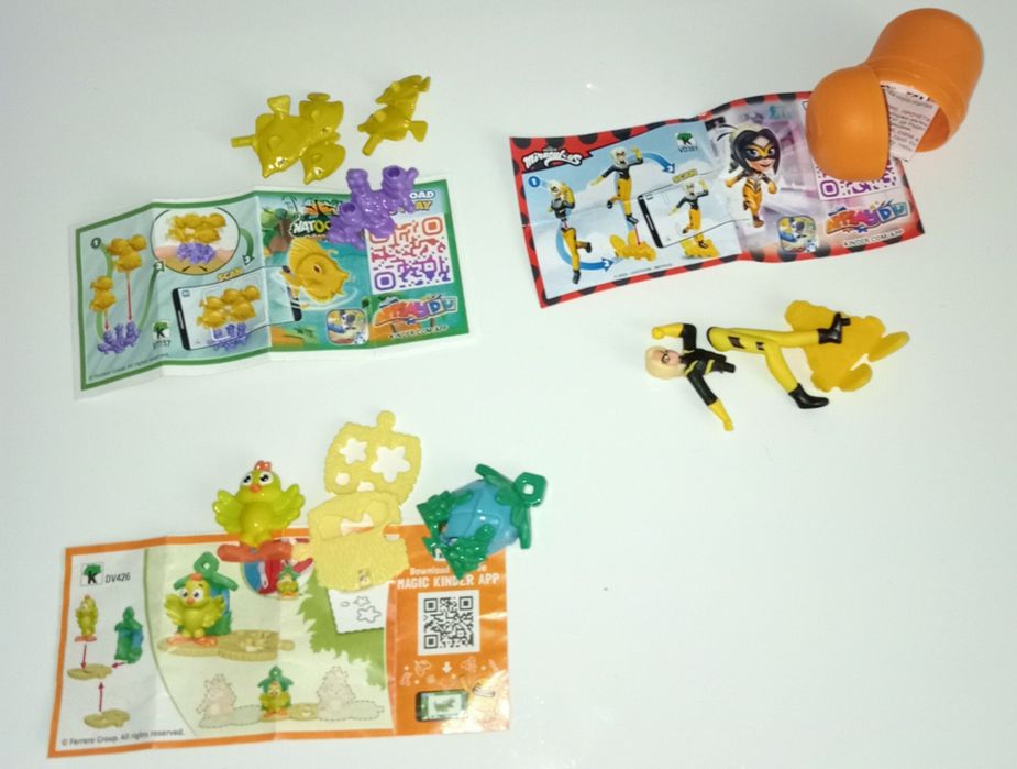 Kinder niespodzianka figurki