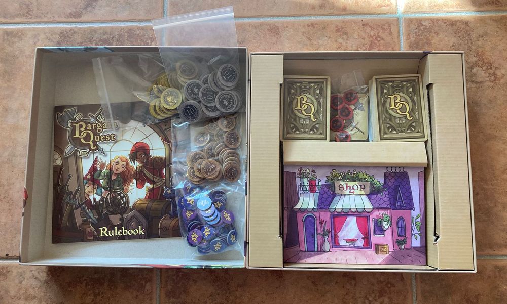 Bargain Quest - jogo de Tabuleiro