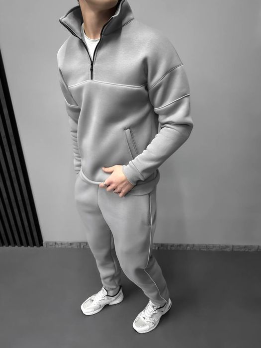 Теплий чоловічий костюм/ кофта Half-Zip
