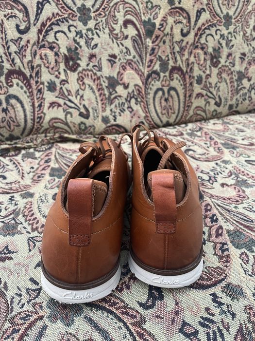 Шкіряні чоловічі черевики Clarks Trigenic (Оригінал, розмір 44 / 10.5 US)