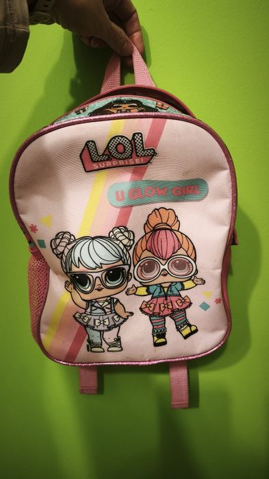 Mały plecak do przedszkola LOL
Dla dziewczynki. 
Stan widać na zdjęcia