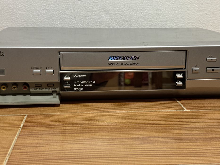Leitor gravador VHS Panasonic