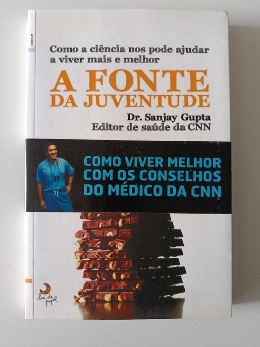 Livro "A Fonte da Juventude", Dr. Sanjay Gupta
