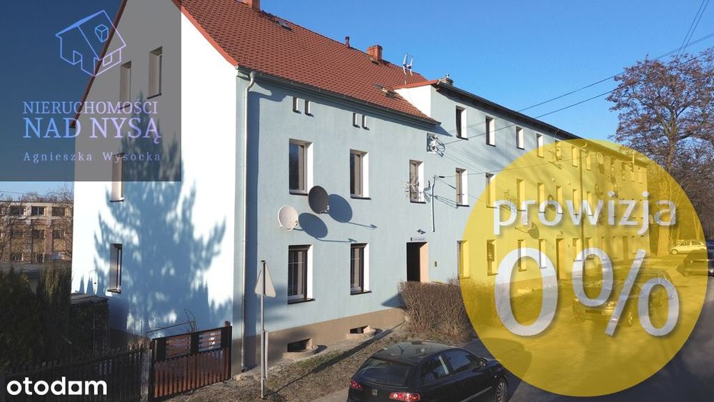 dwupokojowe mieszkanie, pow. 42,50 m2, parter!