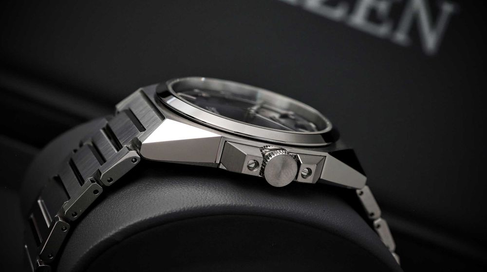 Citizen NB6010-81L Series 8 Automatic 40 mm Zegarek Męski Bransloleta Niebieski