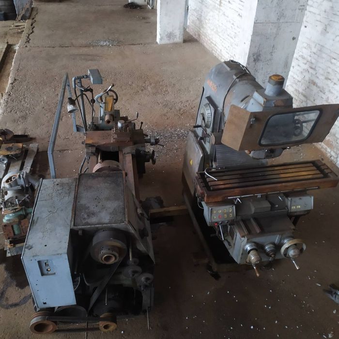 Продам Токарный и Вертикально -фрезерны станкий