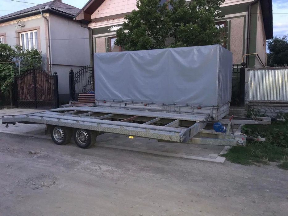Продам причіп та лафет