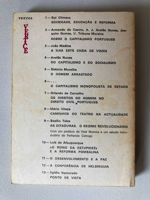 Ponto de Vista, de Egídio Namorado