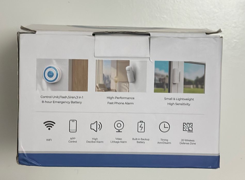 Sirene de Segurança com Sensores – Wireless