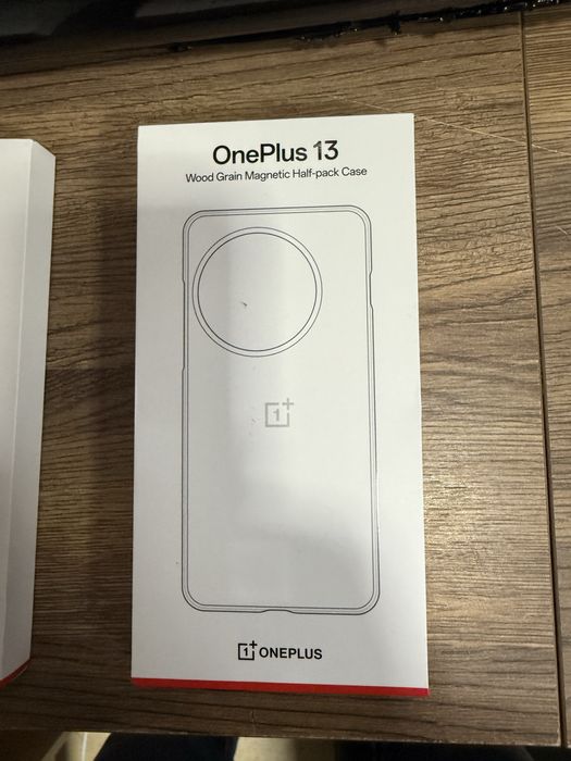 Чохол OnePlus 13 Wood Grain Magnetic Half-pack Case