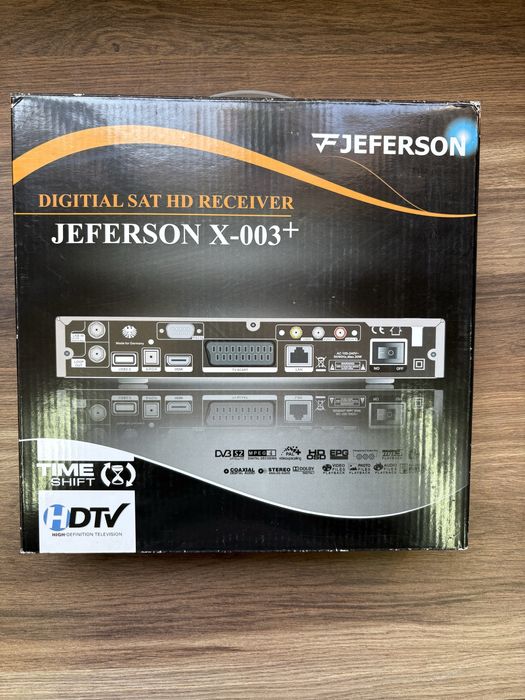 Супутниковий ресивер цифровий тюнер Jeferson X-003+ та Jeferson X mini holiday HD