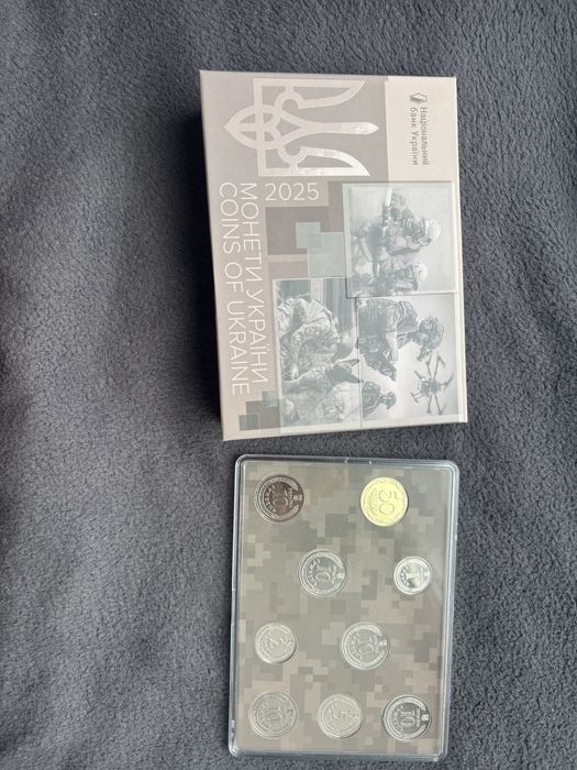 Набір "Монети України 2025" у сувенірному пакованні