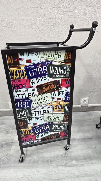 Carrinho de barbeiro ou cabeleireiro