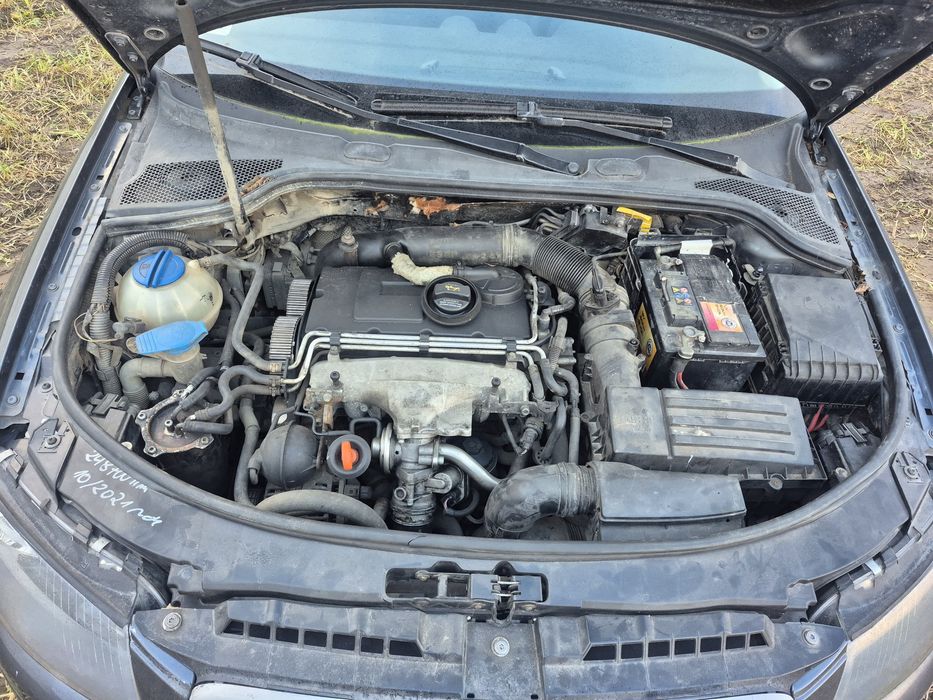 Części audi a3 8p silnik 2.0 tdi BKD skrzynia GYN 6b. Kolor lx7z