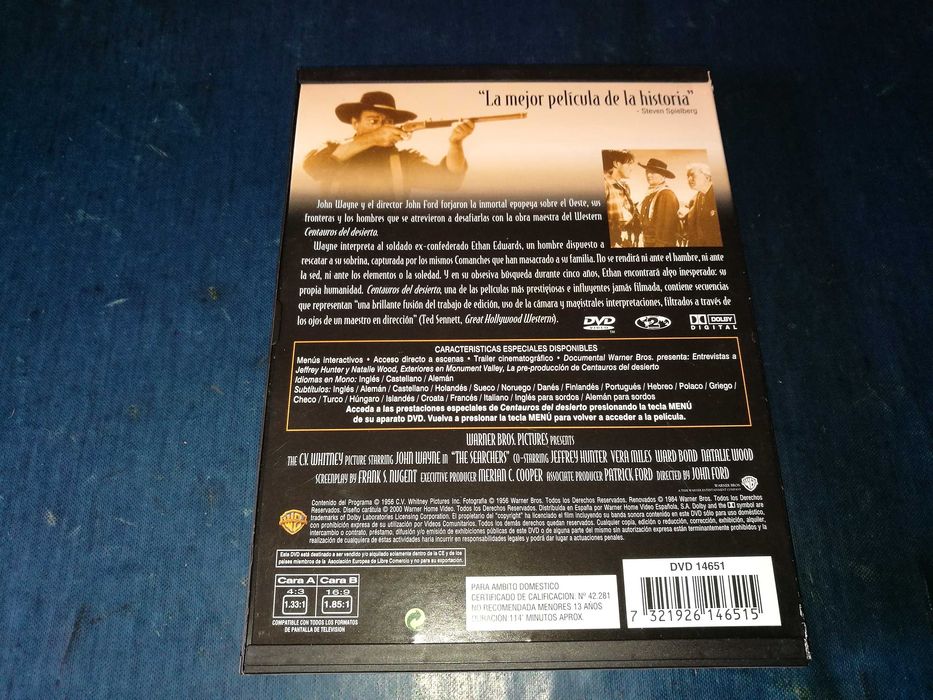 Centauros Del Disierto (A DESAPARECIDA)	DVD (legendagem em Português)
