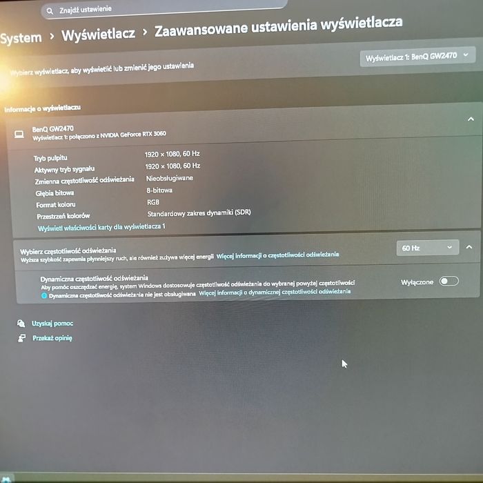 Monitor 24 cale BenQ