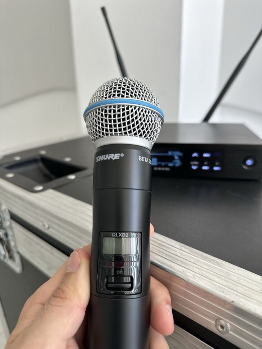 Радіомікрофон SHURE QLXD BETA58 ( не SLXD ULXD BLX )