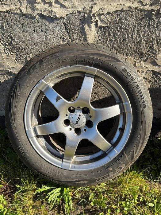 Komplet kół aluminiowych RIAL 16" z oponami letnimi – 4 szt