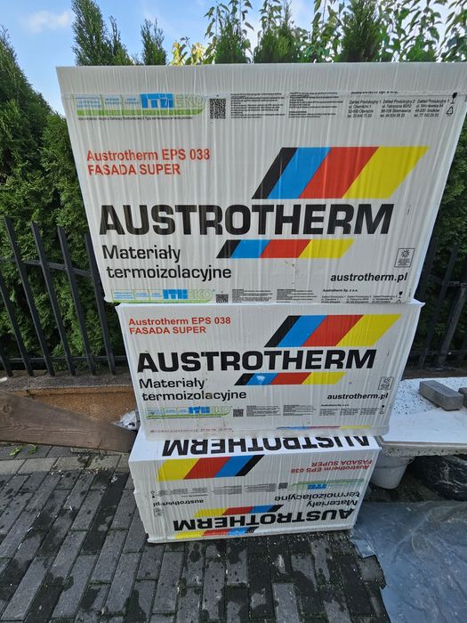 Styropian austrotherm eps 038 10cm 100mm  fasada super