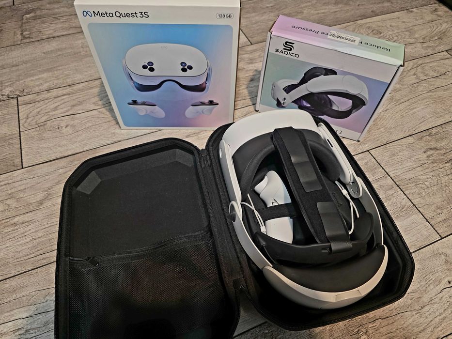 Gogle VR Meta Quest 3s 128GB + gratisy