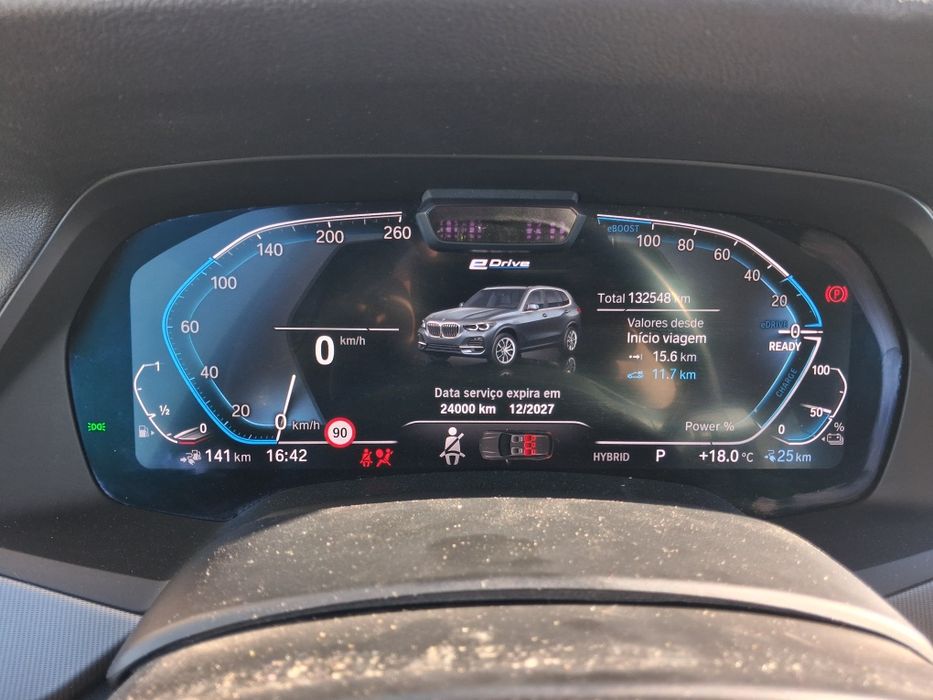 BMW X5 xDrive45e XLine. 2020. 132.000 km.  394 cv