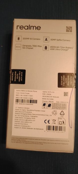 Realme 16 pro nowy prosto z salonu
