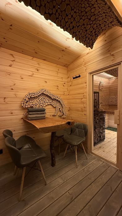 Лазня на дровах погодинно