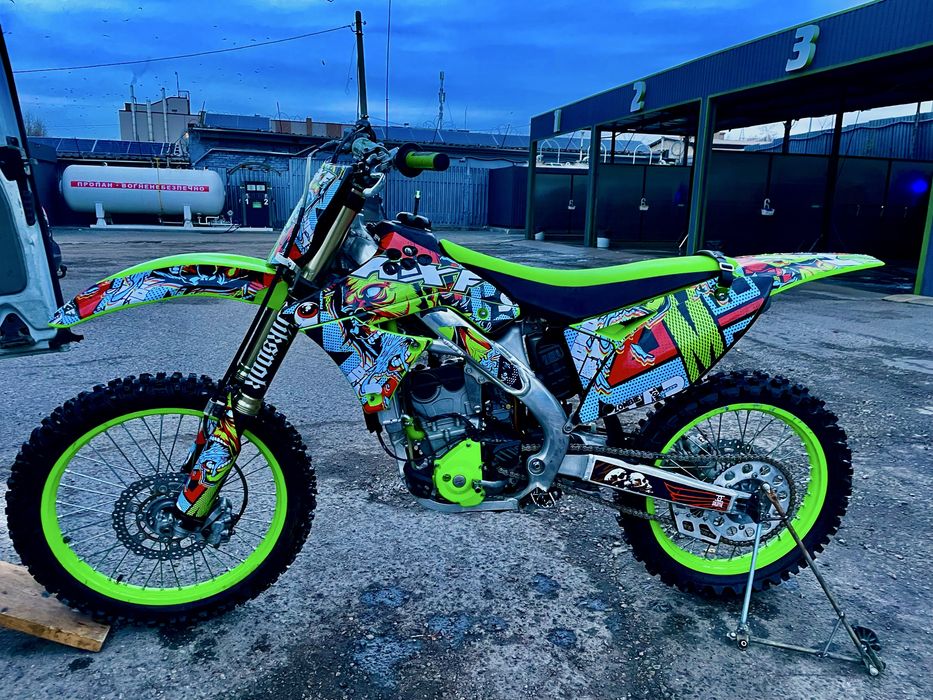 Kawasaki kx250f кросовий