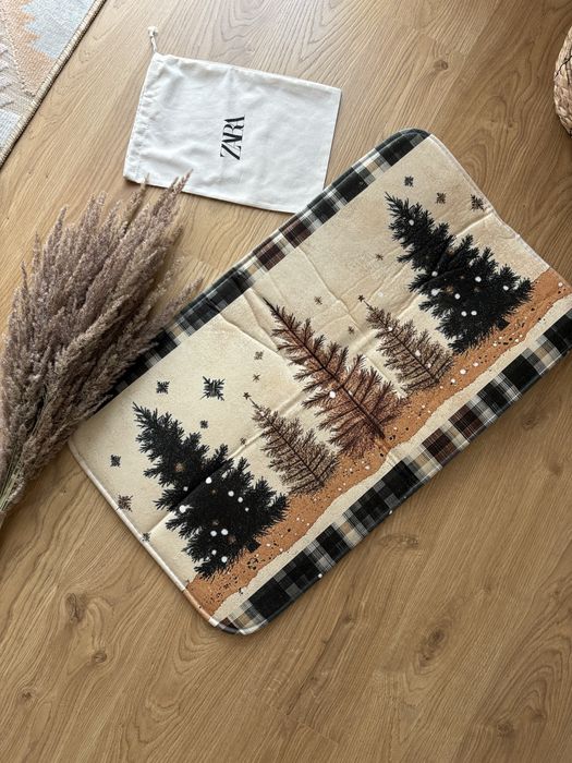 Swiateczny dywanik do domu mata do przedpokoju