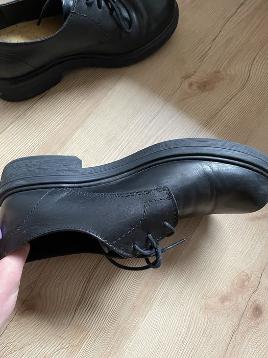 Skórzane buty oksfordki