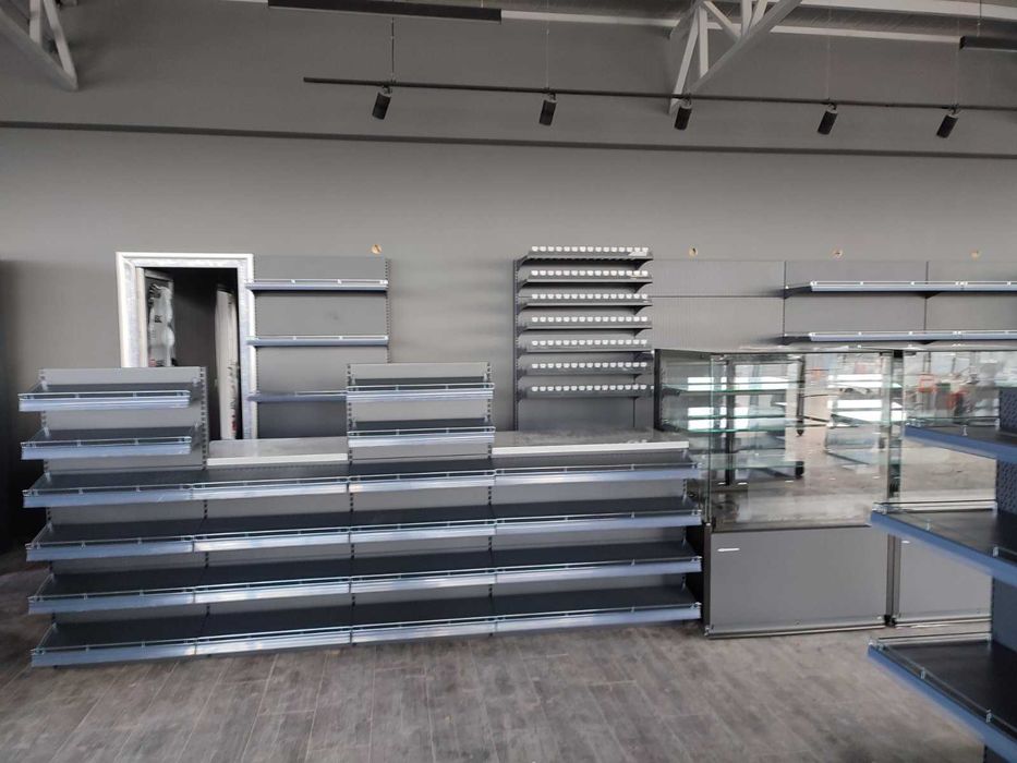 Торгові стелажі. Касові бокси. Торговые стеллажи. Касове обладнання