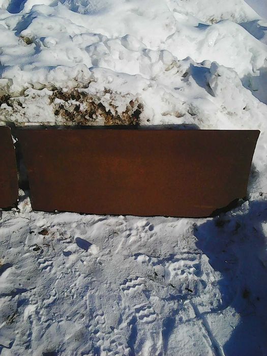 lemiesz blacha na pług do śniegu