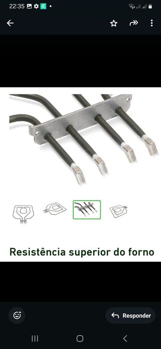 Resistência forno bosch nova