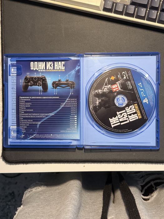 Диск The Last Of Us PS4