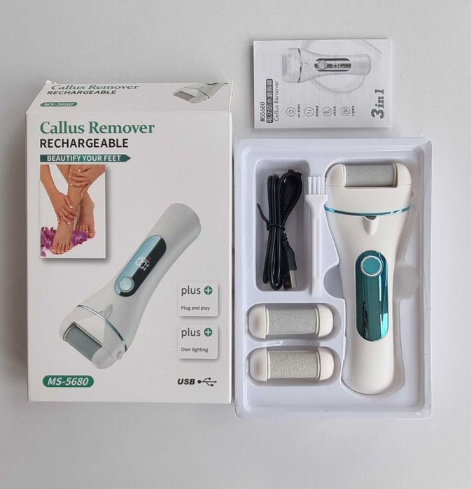 Електрична пемза для ніг пилка для п'яток електронная пемза для ног