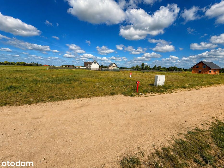 Działki budowlane 1000 m² – Bychowo | Warunki zabudowy | Blisko S5