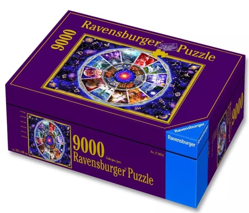 Puzzle 9000 elementów. Astrologia. Ravensburger. Nowy Produkt