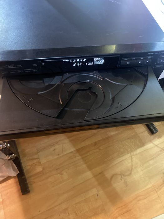 Odtwarzacz płyt cd sony cdp-c345 5xcd